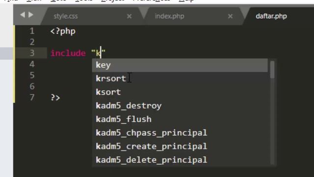#BAG 17, MEMBUAT FUNGSI FORM DAFTAR, VALIDASI DAN ENKRIPSI PASSWORD MD5 смотреть онлайн
