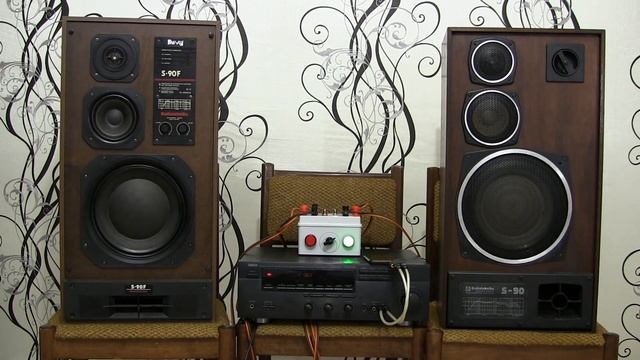 Radiotehnika S-90F vs S-90 (35АС-012) смотреть онлайн