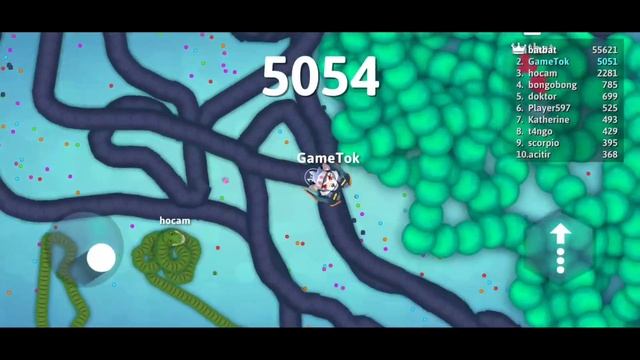 Epic SnakeIo Gameplay Big King Biggest Snake! Snake Game