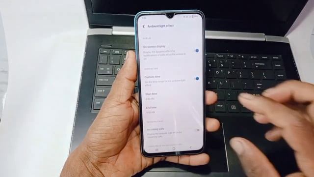 Vivo Y36 Dynamic Effect Settings | How To Set Light Effect For Incoming Calls Vivo Y36