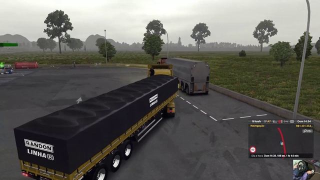 ETS 2 - Mapa EAA- Trecho Campo Grande/MS X Vilhena/RO Pt.5 Final смотреть онлайн