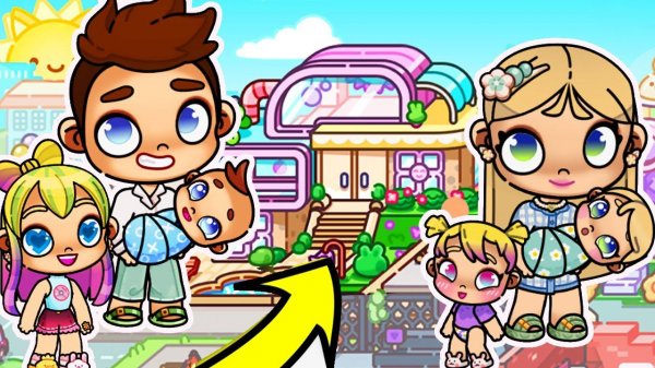 ДЕНЬ С БАБУШКОЙ И ДЕДУШКОЙ  AVATAR WORLD ИСТОРИЯ  РУТИНА СЕМЬИ  ОБНОВЛЕНИЕ СЕРИАЛ