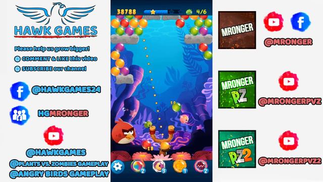 Angry Birds Stella POP Bubble Shooter Level 231 - Walkthrough, No Boosters смотреть онлайн