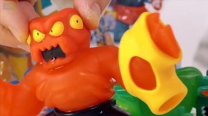 НОВЫЕ ГУДЖИТСУ - ВОДНАЯ АТАКА! ДОКТОР ЗЛЮ, СУПЕРГЕРОИ И МОНСТРЫ GOO JIT ZU: РАСПАКОВКА!