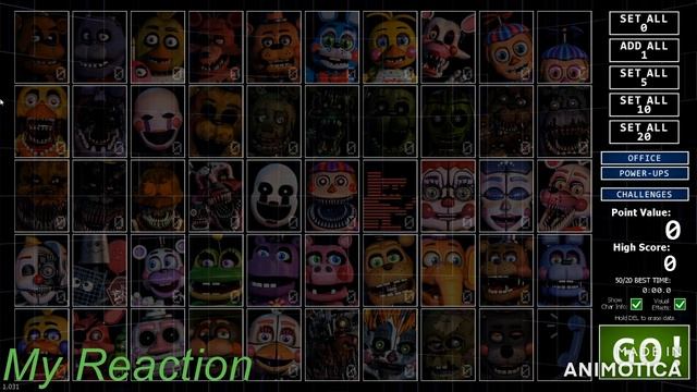 Youtubers React To The Controls Ultimate Custom Night смотреть онлайн