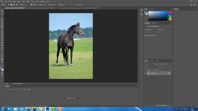 How To Change Background In Photoshop Using Magnetic Lasso Tool смотреть онлайн