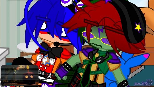 Security Breach Reacts To: Every Chica In A Nutshell | FNAF || (Gacha Club/Plus) | смотреть онлайн