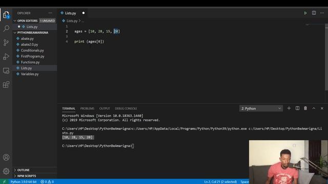 Python በ አማርኛ | ለጀማሪዎች | ክፍል 5 - ስብስቦች [LISTS] смотреть онлайн