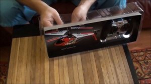 Распаковка.Вертолёт на пульте управления Syma S107G.