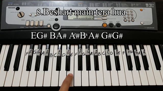 Oh Humsafar Song | Neha Kakkar | Tony Kakkar | Piano Tutorial With Notes смотреть онлайн