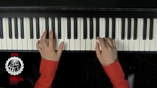 TELEMANN - "Air" Piano Tutorial SLOW смотреть онлайн