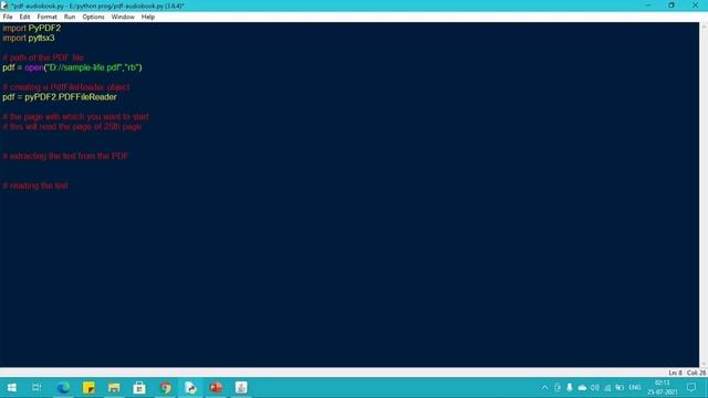 PDF - AUDIO Conversion with Python | Fun With Python | The Programmers Talk смотреть онлайн
