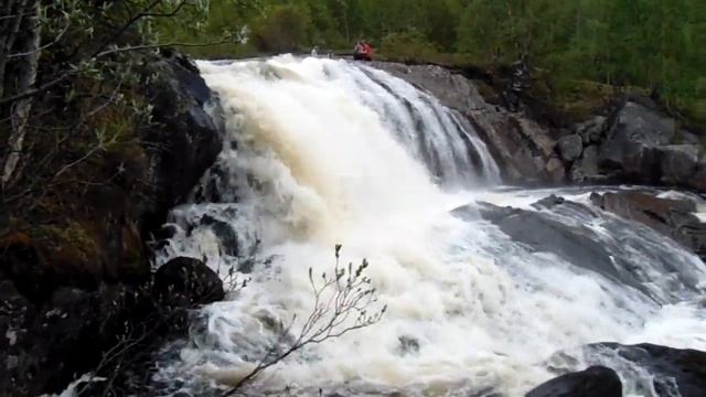 Водопад на реке Лавна. 28.05.2016 смотреть онлайн