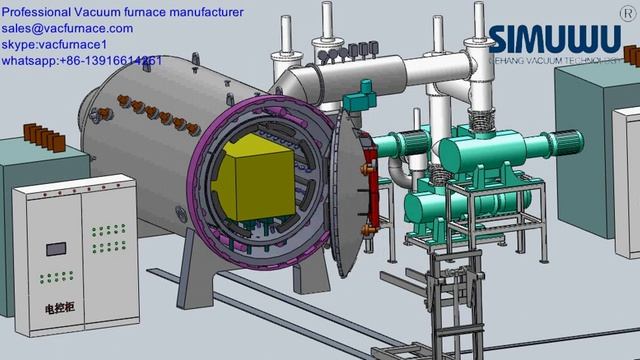 SIMWU Vacuum Furnace Вакуумные печи смотреть онлайн