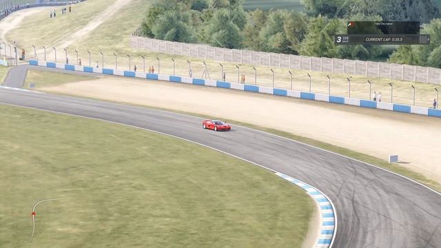 Assetto Corsa La Ferrari @Donington National (sound distortion test) смотреть онлайн