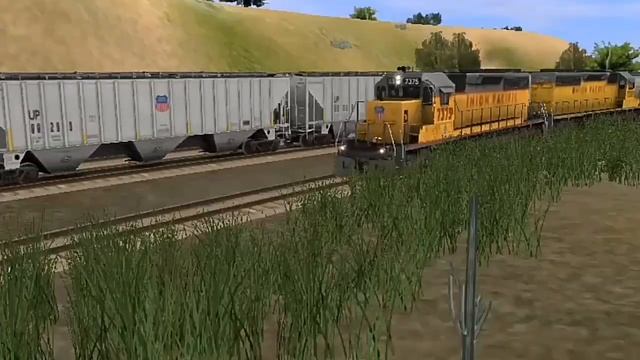 Unstoppable(2010) - Attempt to Stop 777 fail and derailment - #2 - Trainz Simulator смотреть онлайн