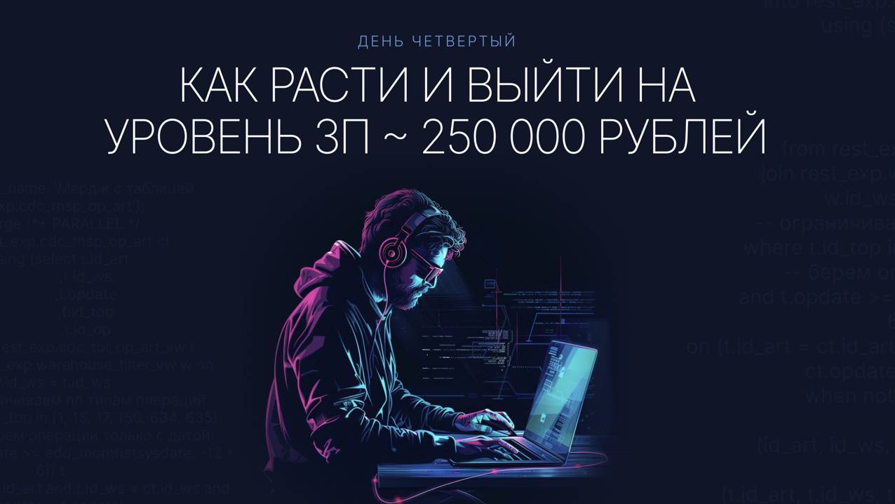 Четвертый день вебинара "Программирование на Oracle PL/SQL" смотреть онлайн