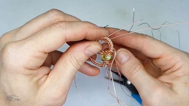 Here be dragons design series - 'Nova' - wire weave pendant смотреть онлайн