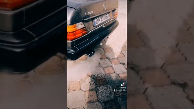 выхлоп AMG своими руками Mercedes W124 E300-24 (m104, 980)