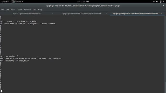 How to fix It looks like git am is in progress Cannot rebase смотреть онлайн