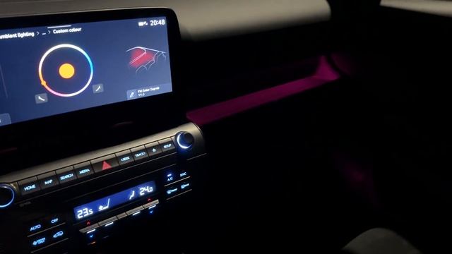 HYUNDAI KONA 2024 At Night - CRAZY LED Lights, AMBIENT Lights & POV