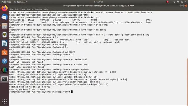 Docker Tutorial - 05 Docker Command To Edit Content Of Image File смотреть онлайн