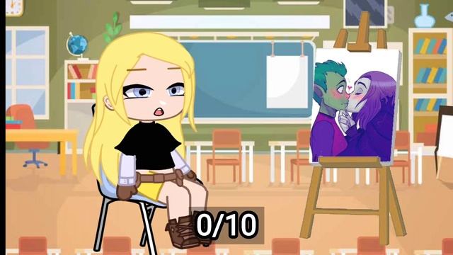 ?Teen titans go!?reacts to ships || Robin×Robin TT || Gacha club || смотреть онлайн