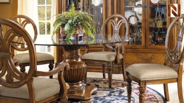 Fairmont Empire Side Chair and Arm Chair, Wood Back смотреть онлайн