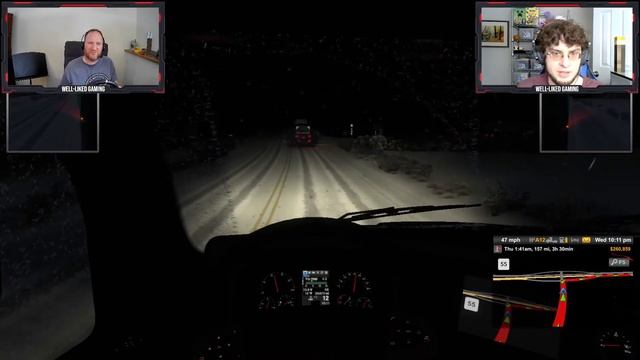 ANOTHER SNOWDAY!!! | Winter Warland & American Truck Simulator - Livestream смотреть онлайн