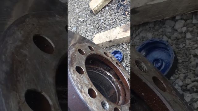 Как снять ступицу на Рено магнум смотреть онлайн