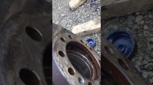 Как снять ступицу на Рено магнум