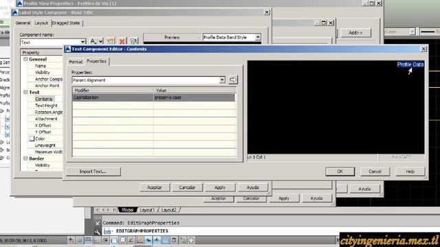 Civil 3D 2014: Bandas en Perfiles смотреть онлайн