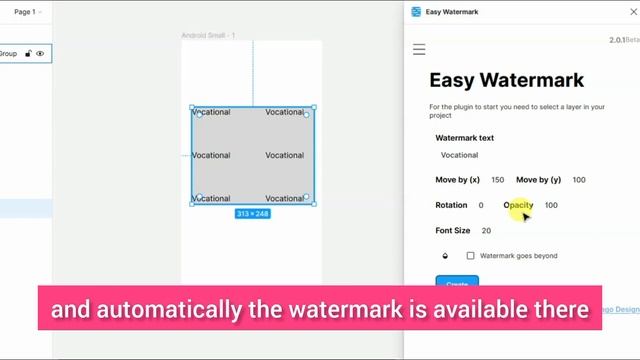 Level Up Your Design Game: DIY Watermark Plugin in Figma смотреть онлайн