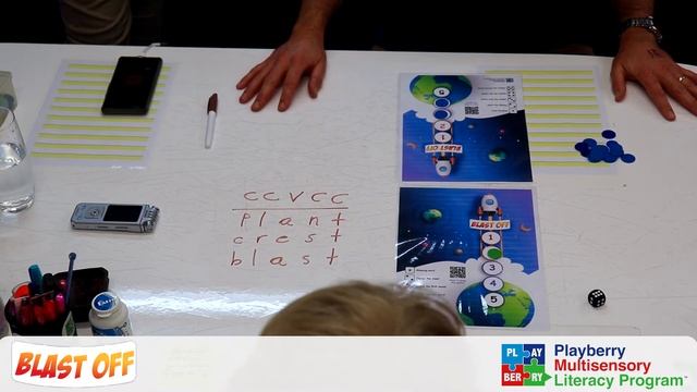 Playberry Games Pack Instructions - "Blast Off" Phonological Awareness Game смотреть онлайн