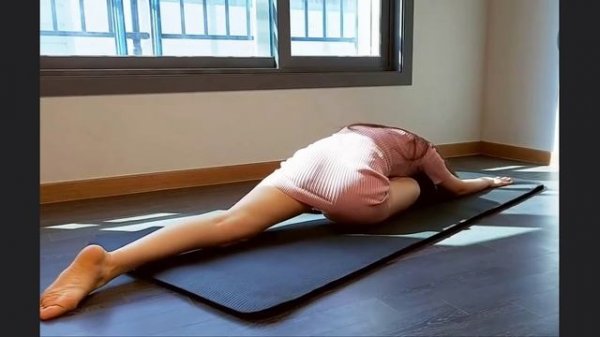 Yoga Stretching movement