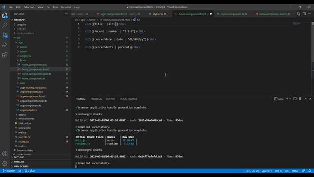 pipes in angular 13 | create custom pipes in angular | passing parameter | angular 13 tutorial #15 смотреть онлайн