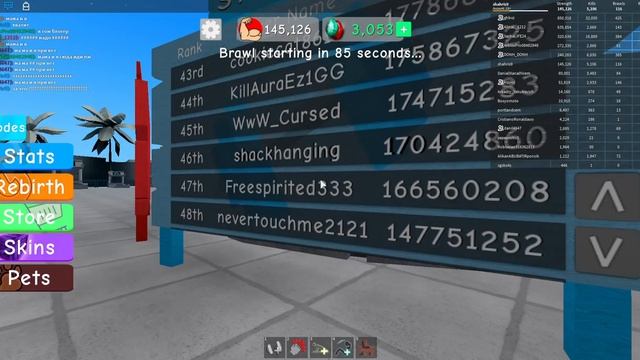 СИМУЛЯТОР КАЧКА 3 ?145000? Где моя причёска? Я теперь лысый дрищ Roblox Weight Lifting Simulator 3 смотреть онлайн