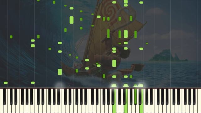 Moana - How Far I'll Go [Piano Tutorial] (Synthesia) // Kyle Landry + MIDI смотреть онлайн