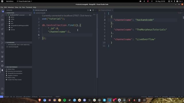 MongoDB Tutorial #03 Daten selektieren [Full-HD] [Deutsch/German] смотреть онлайн