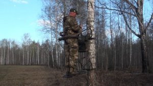 Лабаз самолаз для одиночной охоты(Тристенд)