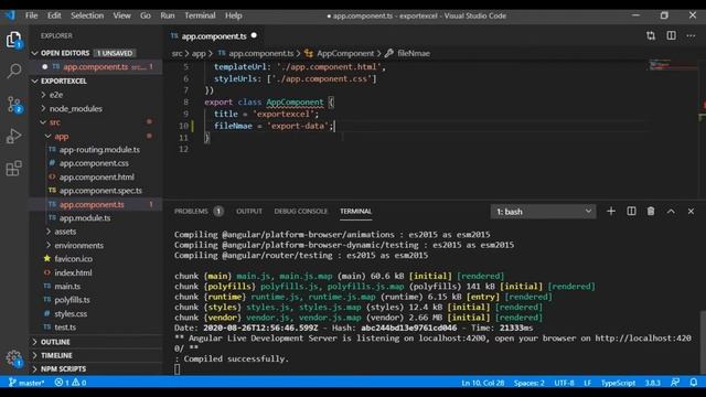 #Angular 10 #Live #Projects | how to export data for excel data in angular 10 | Export Data to Exce смотреть онлайн