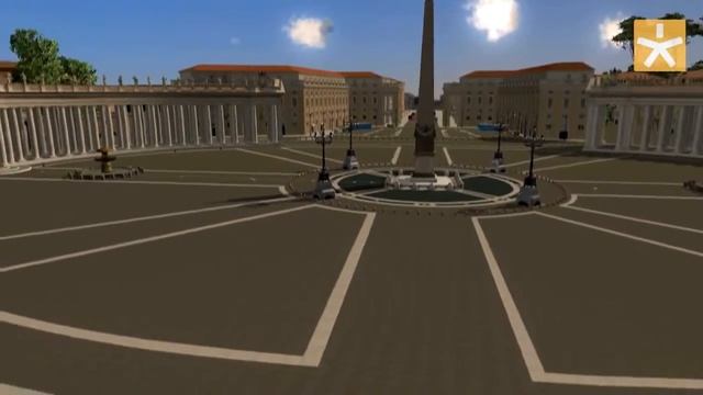 Площадь Святого Петра, Ватикан Vizerra смотреть онлайн