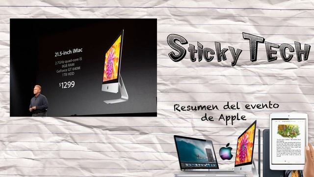 Resumen del Evento de Apple - iPad Mini/iPad/MacBook Pro de 13" con Retina Display/iMac/Mac Mini смотреть онлайн