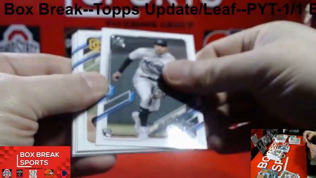 --BREAK #10--2 Box Break--Topps Update/Leaf--PYT-1/1 Bounty- 265 -- смотреть онлайн