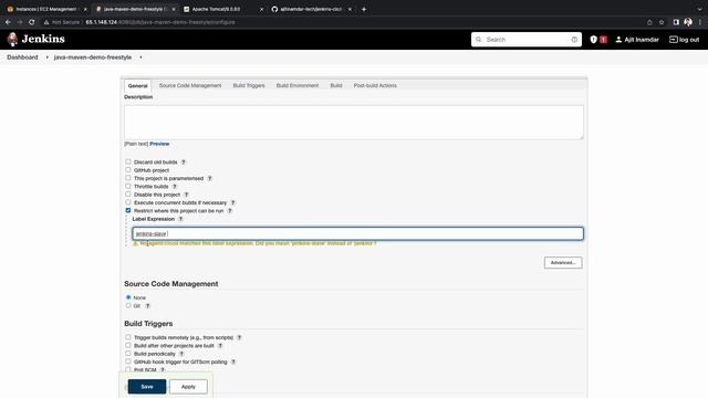Jenkins Tutorial - Java CI/CD Pipeline with GitHub, Maven & Tomcat | DevOps смотреть онлайн