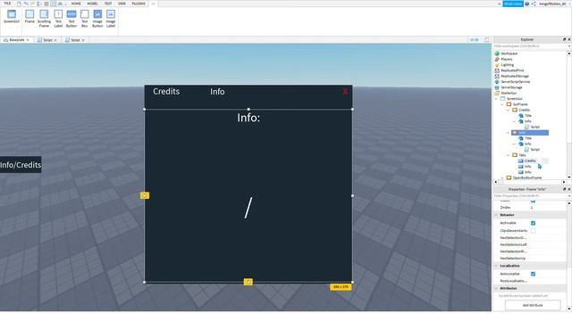 How to make a Gui with multiple tabs on roblox studio! (Roblox Scripting Tutorial) смотреть онлайн