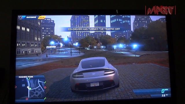 Need for Speed: Most Wanted U (Wii U) Co-Driver Gamepad Feature Explained - 720p HD смотреть онлайн