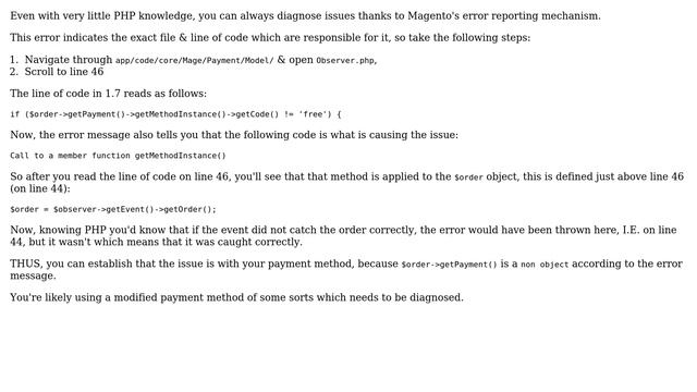 Magento Fatal error: Call to a member function getMethodInstance() on a non-object in... смотреть онлайн