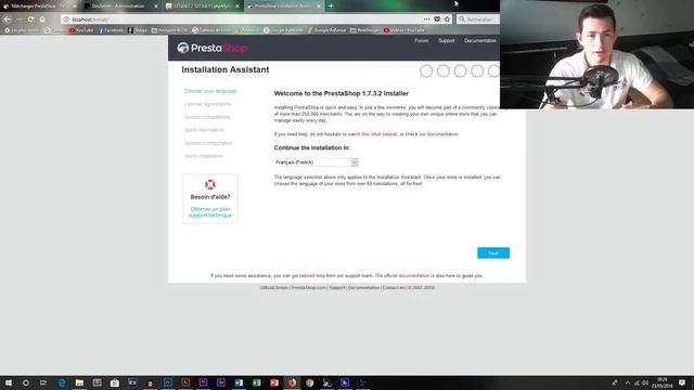 Comment INSTALLER PRESTASHOP en LOCAL sur EASY PHP - Hacking SEO смотреть онлайн