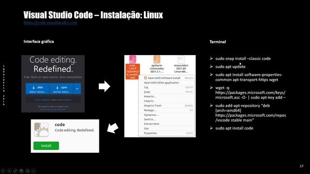 CCDD 133.3 - Python Intermediário - VSCode (Linux) смотреть онлайн